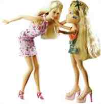 bratz en barbie modellen
