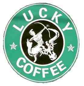 lucky coffee logo